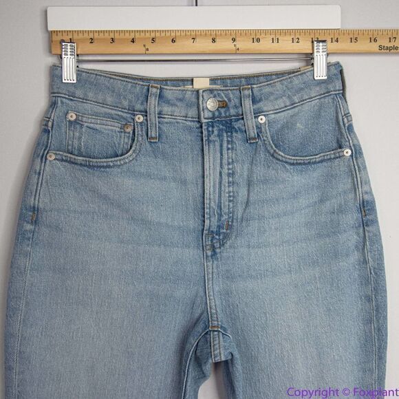 NEW Madewell The petite Curvy Perfect Vintage‎ Jean in Fiore Wash, 27P - Picture 4 of 16
